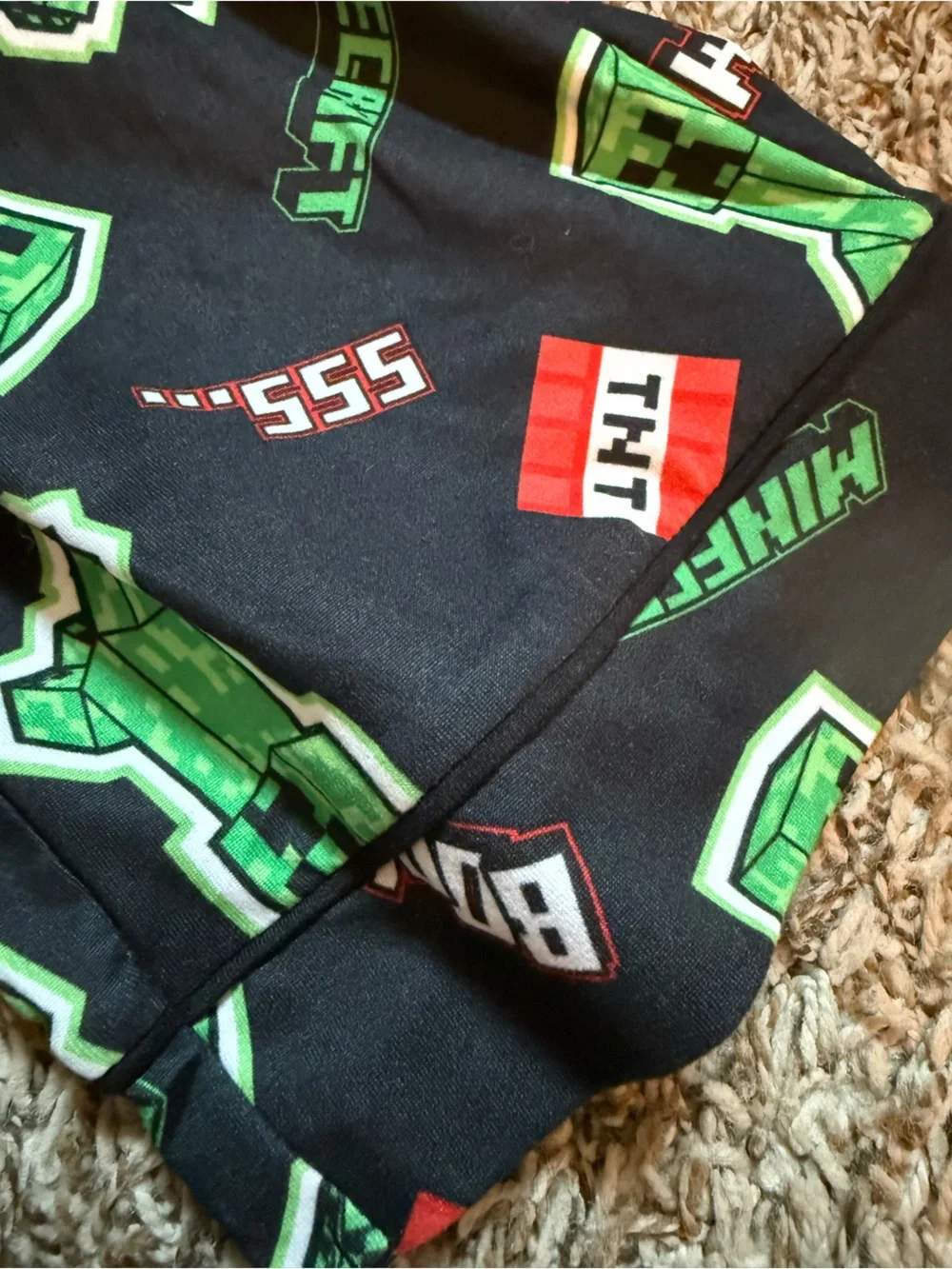N/A minecraft pajama
